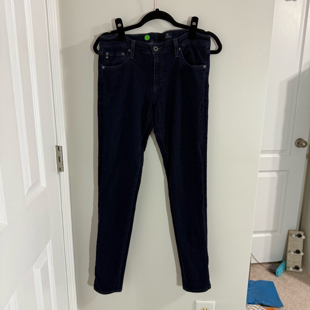 Ag Adriano Goldschmied Dark Blue Skinny Jeans Size 30